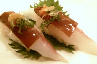snapper sushi